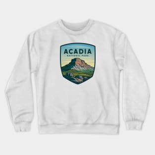 Acadia National Park Maine's Treasure Crewneck Sweatshirt